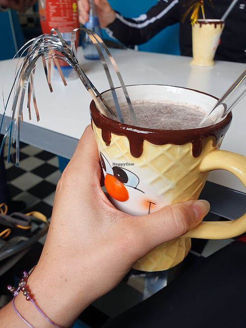Veganer oreo milchshake at Happy Diner in Backnang