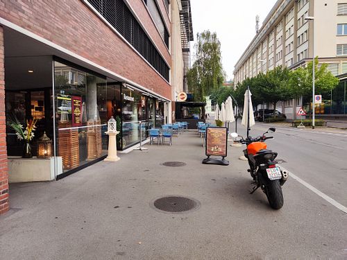 Exterior at NOUR in Luzern