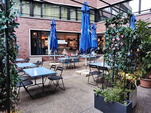 Courtyard at NOUR in Luzern