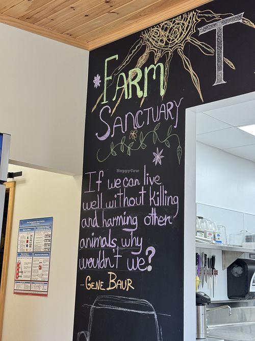   at The Kitchen at Farm Sanctuary in Watkins Glen