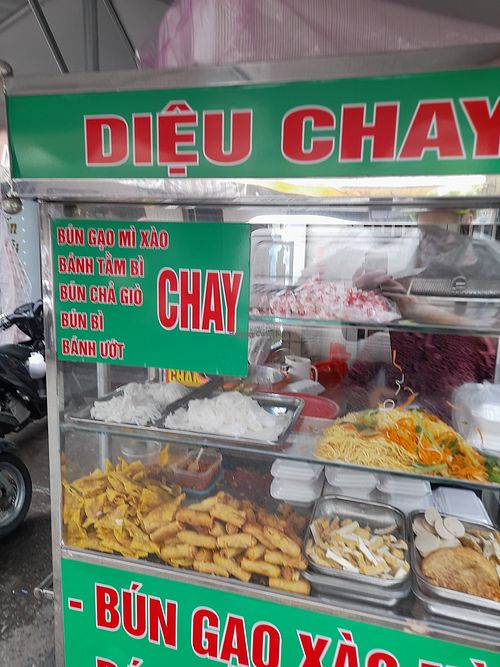 Stall at Diệu Bún Gạo Mì Xào Chay CN1 in Ho Chi Minh City