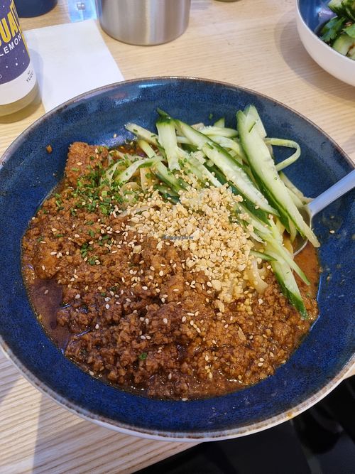 Vegan DanDan Noodles at Uncle Chen in Munich