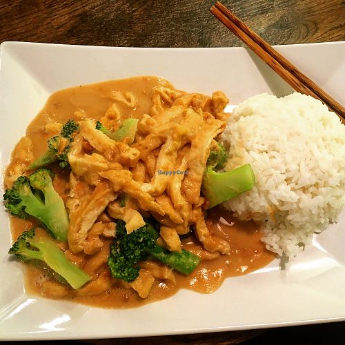 Peanut sauce is super yummy here at Sen Chay in Helsinki