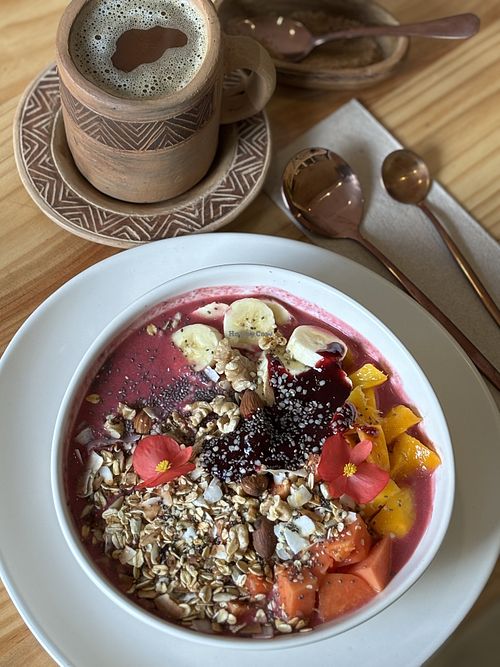 Beautiful meals!  at Kuruba in Cuenca