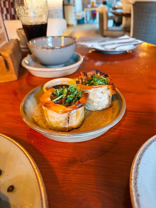 Mushroom tartlets   at Palmers Ale House And Kitchen in Spalding