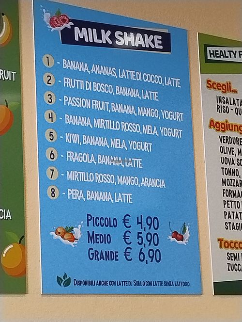  at Elba Fruit Healthy Food in Portoferraio