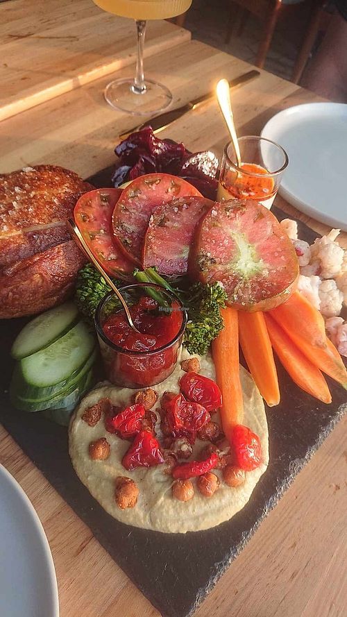 Our appetizer was enough for two. Delicious. at The Lobbyist in Memphis