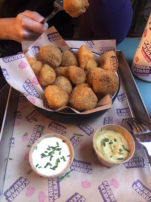 The balls  at Karma Kebab in Amsterdam