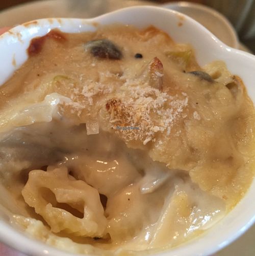 delicious mushroom pasta; part of lunch set at Locomani in Shizuoka