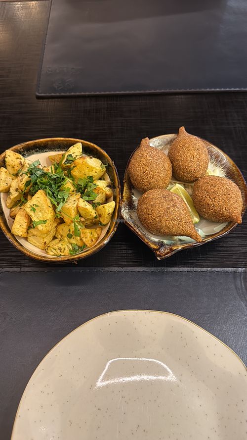 Kibbe + batata   at Le Mir Comida Arabe in Foz Do Iguacu