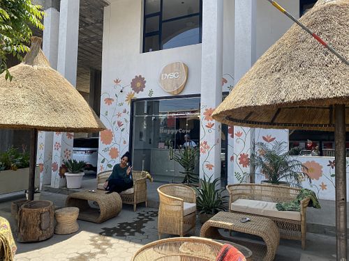 Front  at DYSC Cafe in Lusaka