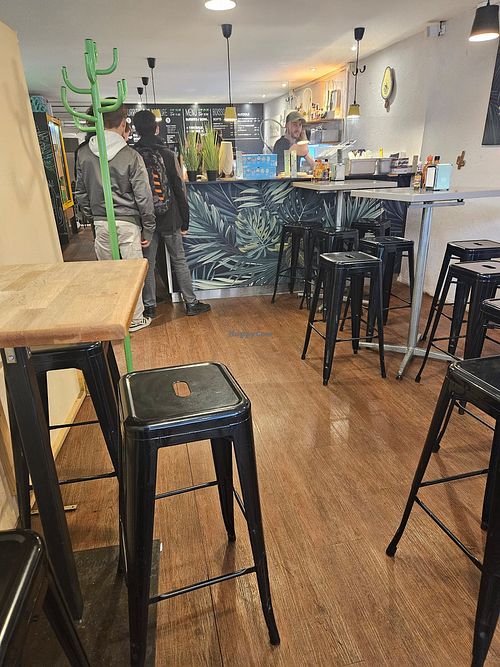 Interior at Comelon Burrito Bar in Vevey