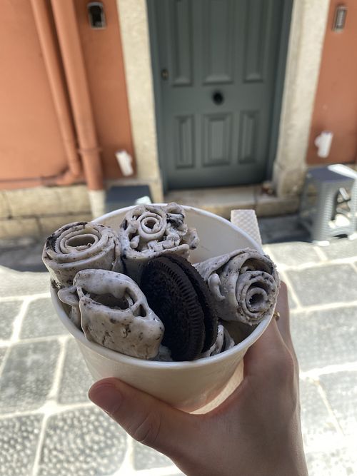   at Ice Cream Roll Bubble Tea Experience  in Corfu