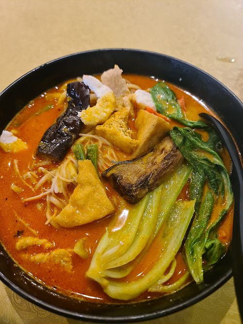 Laksa at Vegie Bowl in Forest Hill