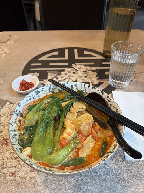 Vegan Laksa  at Vegie Bowl in Forest Hill