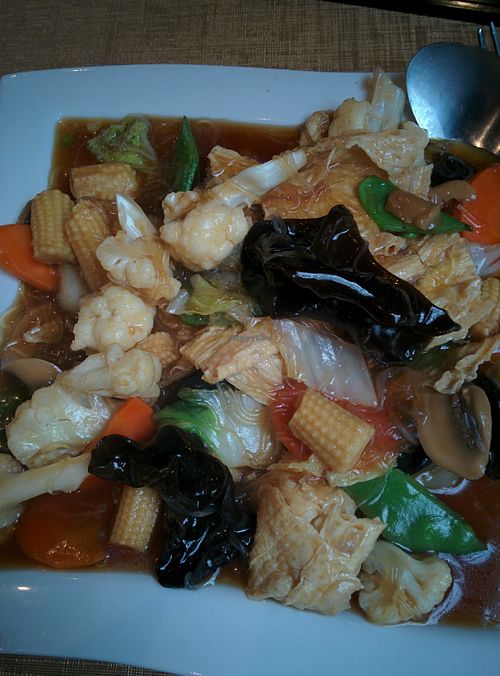 Loh Han Mixed Vegetables at Vegie Bowl in Forest Hill