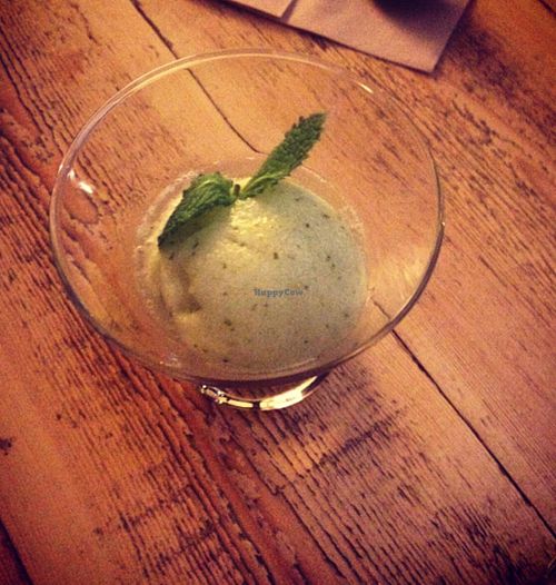 Sorbet at Cafe Mandacaru in Barcelona