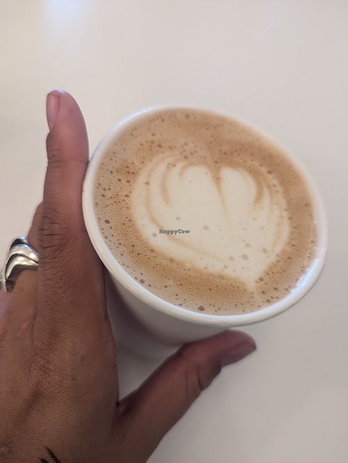 Mocha with oat milk at Aalia's in Oak Bluffs