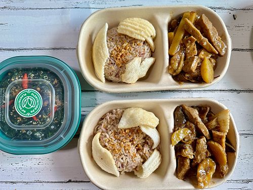 Vegan rice meals at Plantrition.PH in Cavite