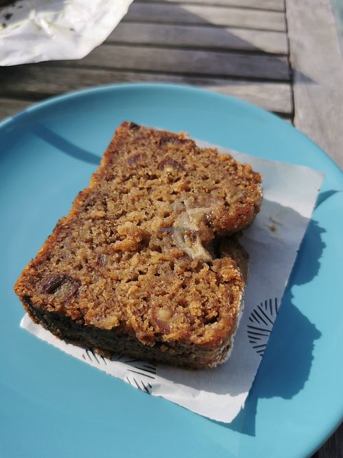 Banana cake at Terço do Meio in Ericeira