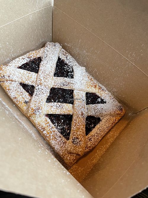 Tart  at Luigi's in Youghal