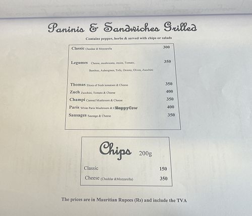   at Maison des Crêpes in Grand Baie