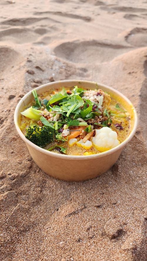 Vegan laksa at Darwin Laksa in Darwin