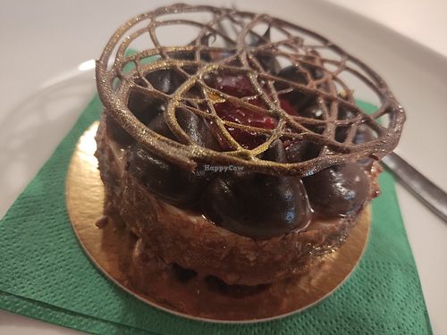 Special panna cotta at La Lanterna in Verona