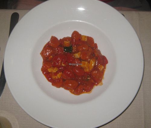 Gnocchi at La Lanterna in Verona