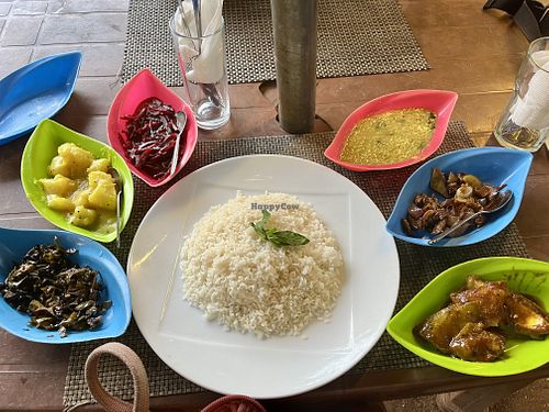 Vegetable Curry  at Sigiriya Wew Thawulla Restaurant in Sigiriya