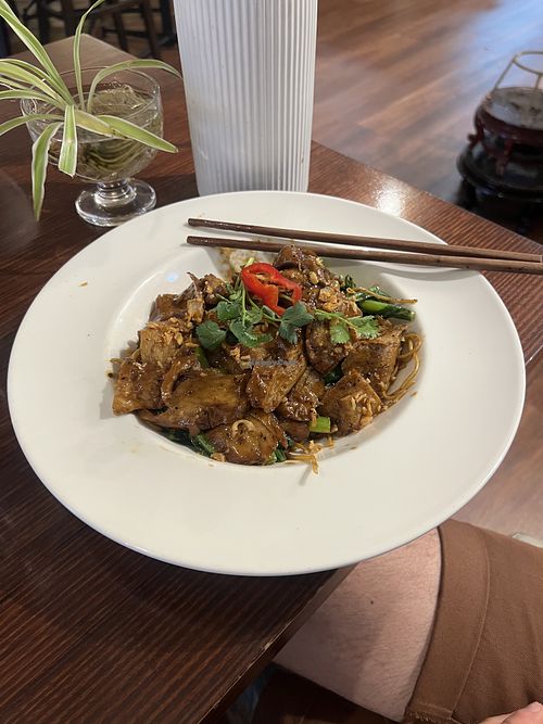   at Vegan Heaven in Fitzroy