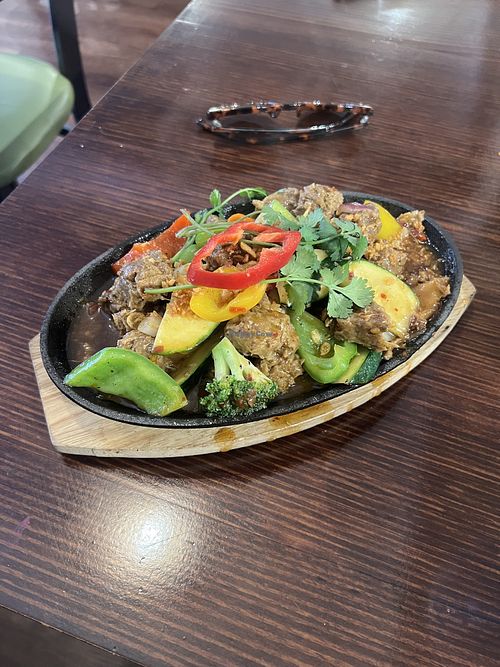   at Vegan Heaven in Fitzroy