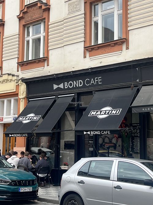   at Bond Café in Prague
