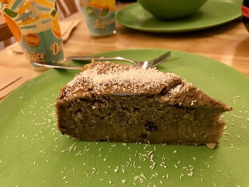 banana cake (80% banana!) at Mei Wok in Cologne