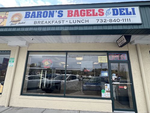   at Baron's Bagels in Brick