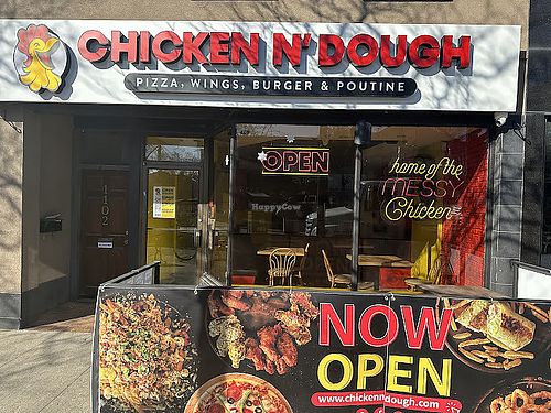 Store Front at Chicken N' Dough in Toronto