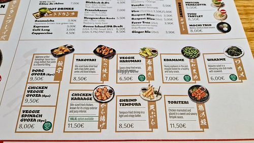 Vegane Beilagen at Kaito in Luxembourg City