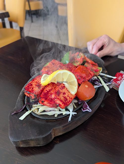 Tofu Tikka at Apna Curry Haus in Woellstein
