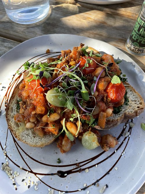 Organic beans  at Market Organics in North Ipswich