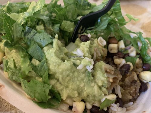 Vegan burrito bowl 😋  at Chipotle in Bloomington