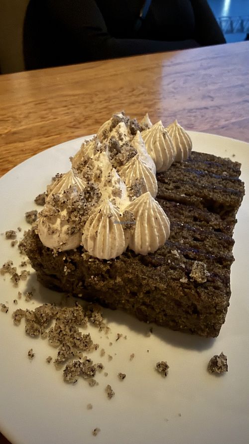 GF and Vegan cake optionn  at Water's Table in Renton