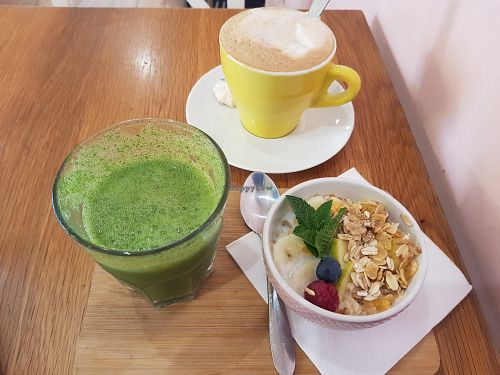 Vegan breakfast deal. at Choopy's in Antibes