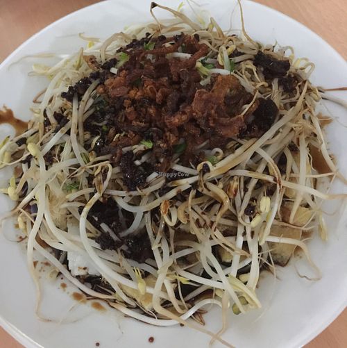 not sure what this was but it was sweet spicy and yummy!!!!! at Indo Restaurant in Noord