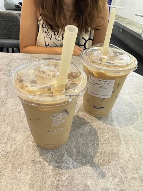 Iced coconut coffee  at ZUS Coffee in Mersing