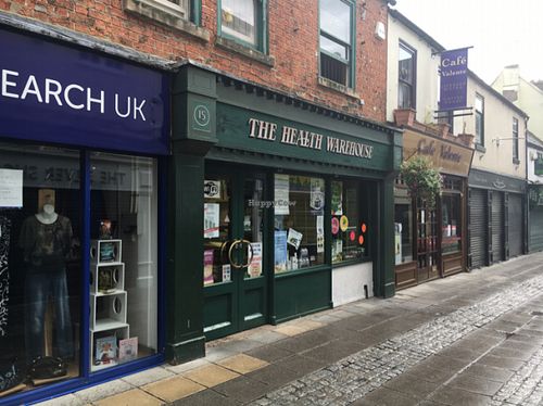 outside  at The Health Warehouse Cafe in Darlington