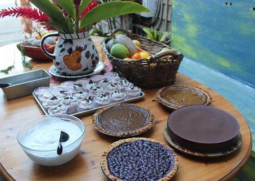 Gluten-Free & Vegan desserts offered at Sweet Potato Kitchen at Sweet Potato Kitchen in Hawi
