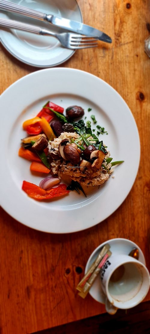 Mushroom risotto at Byrnes in Ennistymon