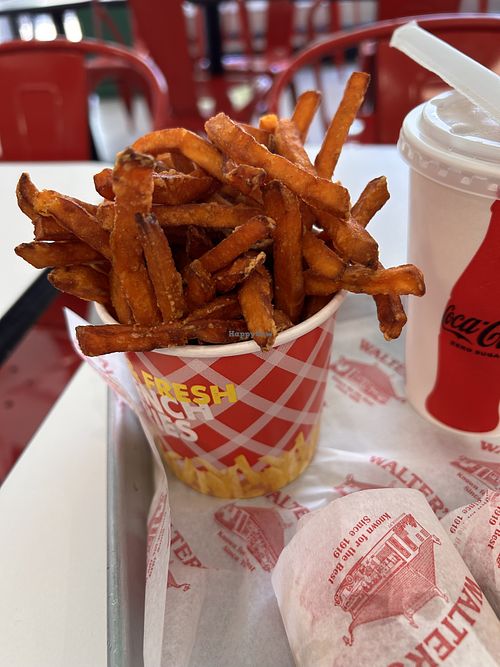 Sweet potato fries   at Walter's Hot Dogs - White Plains in White Plains