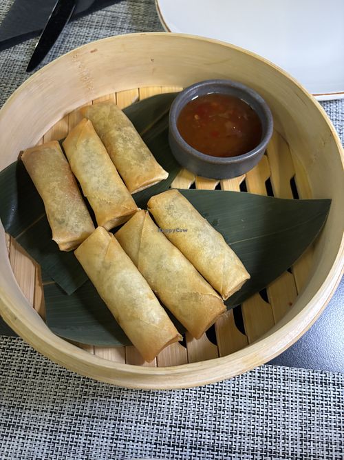 Spring rolls  at Naná Fusion Restaurant in Sarande