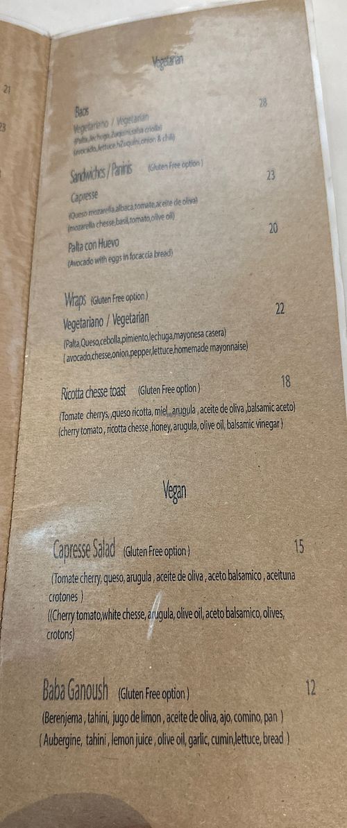   at Monkey Coffee in Urubamba